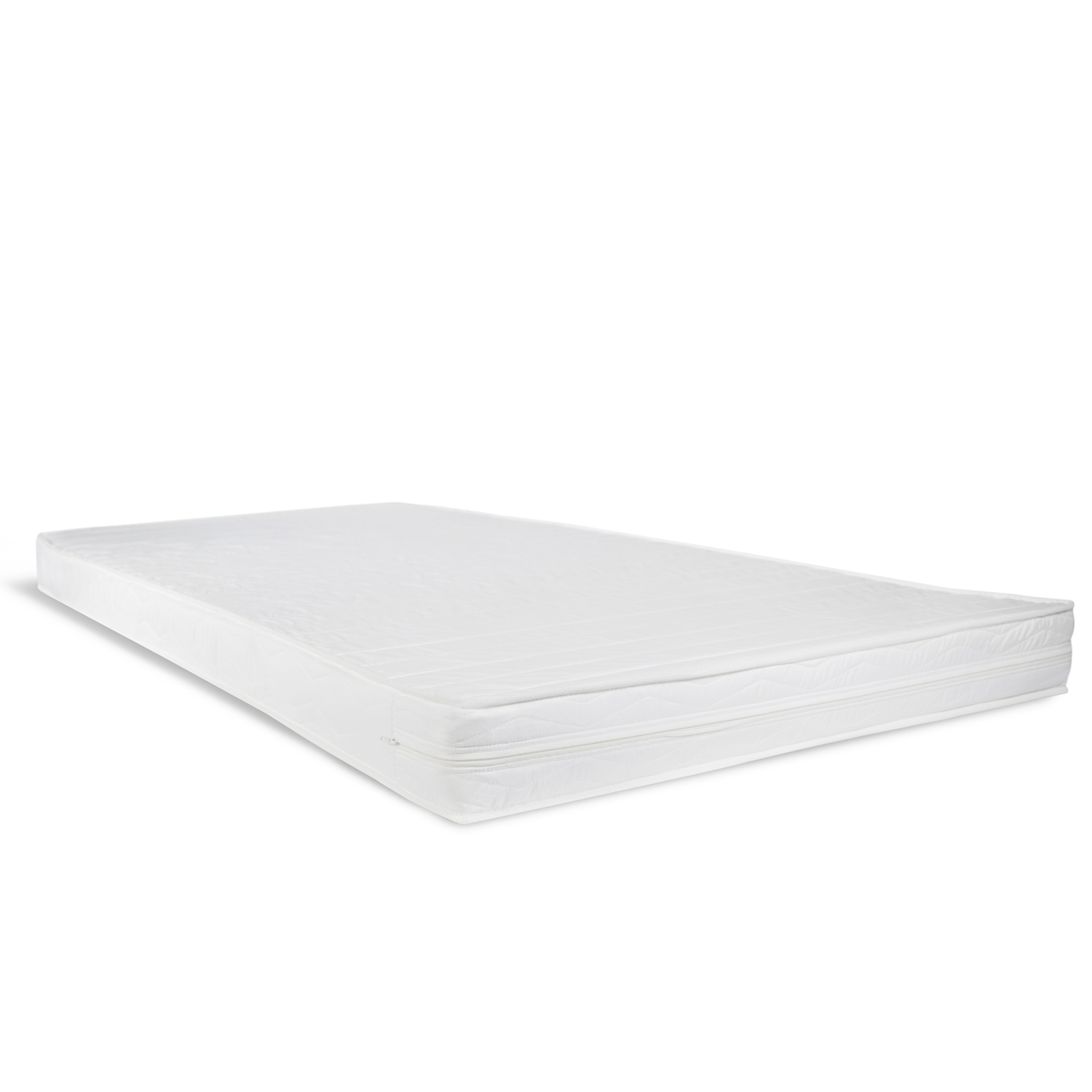 Pallet Bed 90x200 cm Natural | Single Bed with Storage Drawers | with Mattress | Wood | Kids Youth Guest Bedroom Loft Bed for Kids 90x200 cm White with Curtain in Mint Green | Slide | Tower | Tunnel | with Slatted Frame and Mattress